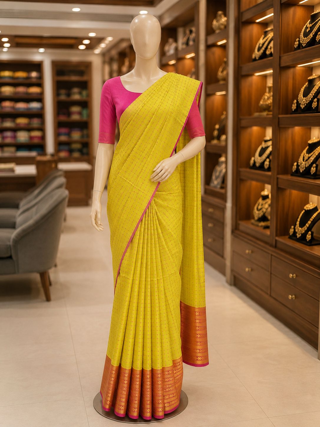FESTIVE SEMI SILK SAREE