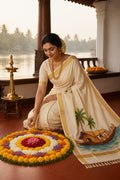 KALYANI SOFT TISSUE ONAM SAREE