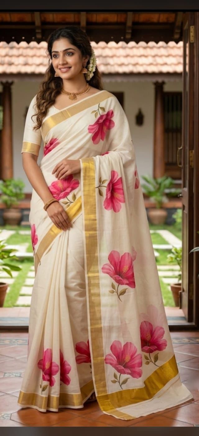 Chembarathi Soft Tissue Saree