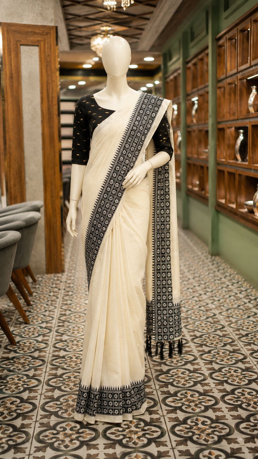 SET MUND WITH BLOUSE 2